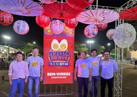 Mais tradicional produtor de ovos do Mato Grosso do Sul, Terenos realiza sua 12ª Festa do Ovo