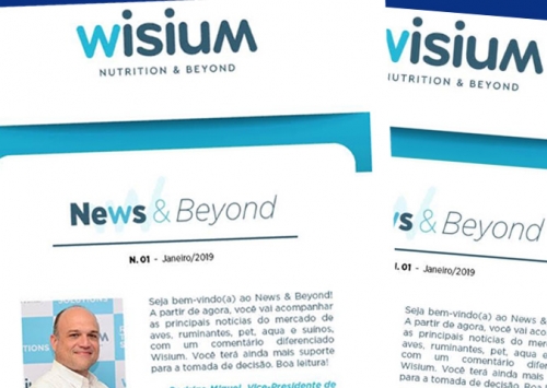 Wisium lança informativo mensal sobre nutrição animal dirigido a clientes