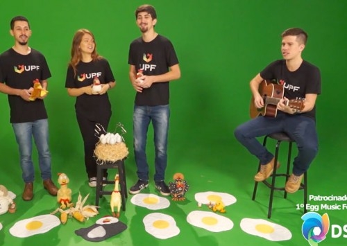 No Rio Grande do Sul, 1º Egg Music Festival promoveu o ovo em forma de música