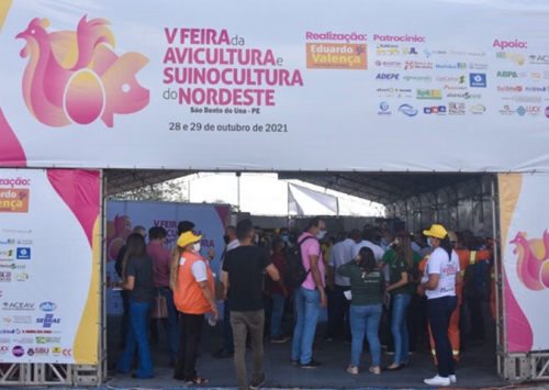 Começa hoje a 6ª. Feira de Avicultura e Suinocultura do Nordeste
