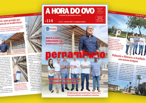 Revista A Hora do Ovo Especial circula na Feira de Avicultura do Nordeste