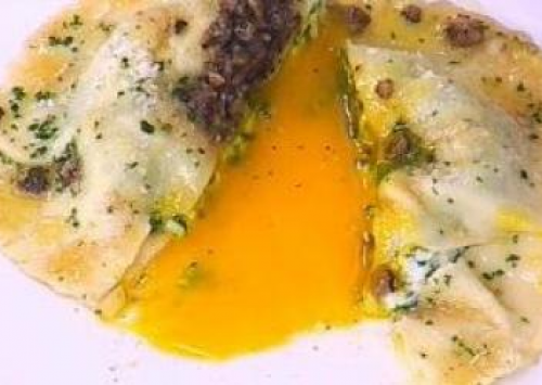 Ravioli de ovo