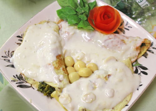 Omelete à Florentina