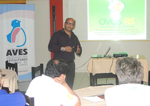 Executivo da Asgav leva experiência dos Ovos RS a avicultores capixabas