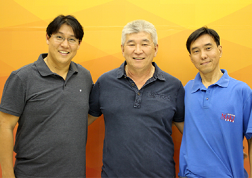 Marcelo Maki, Katsuhide Maki e James Nakanishi são os campeões em qualidade