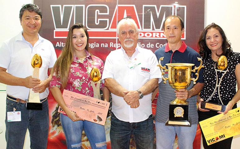 Vicami comemora os três primeiros lugares no Concurso de Bastos