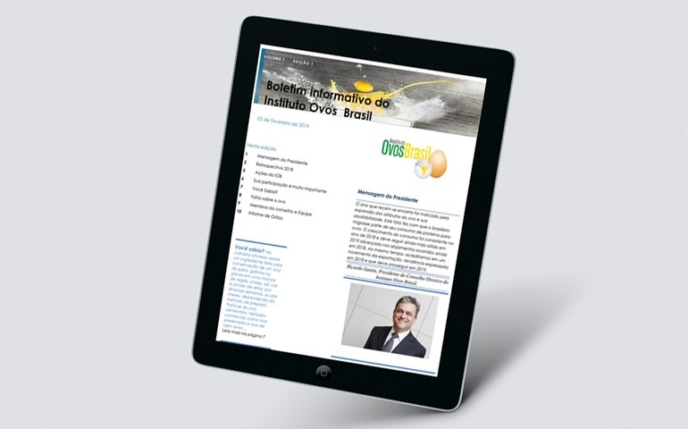 Instituto Ovos Brasil lança boletim informativo digital