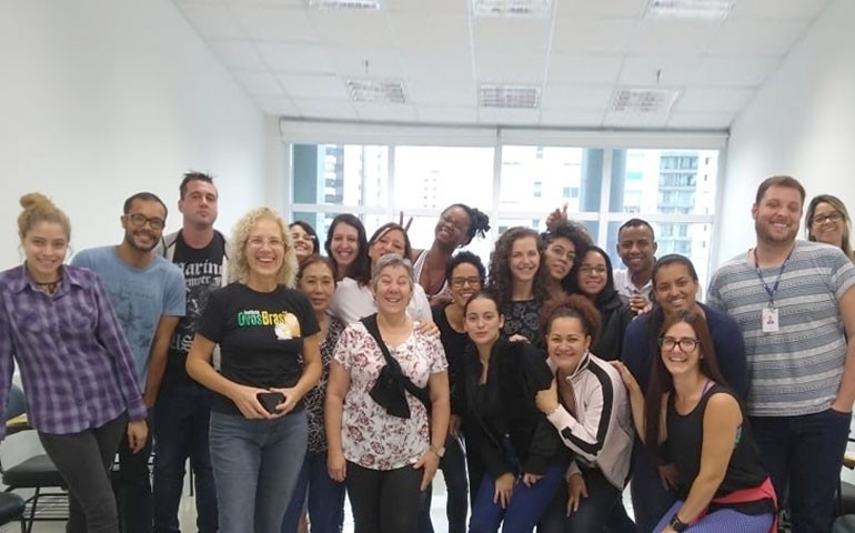 Nutricionista do IOB dá aula sobre o ovo a alunos do Senac São Paulo