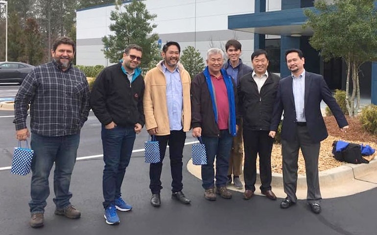 Equipe da Biogenic faz visita técnica à Calpis, nos Estados Unidos