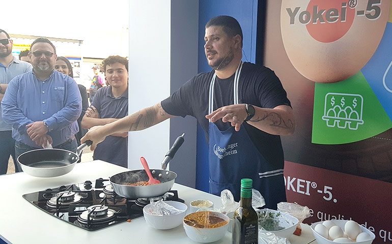Boehringer recebe avicultores em sessão “masterchef” com ovos na Festa do Ovo