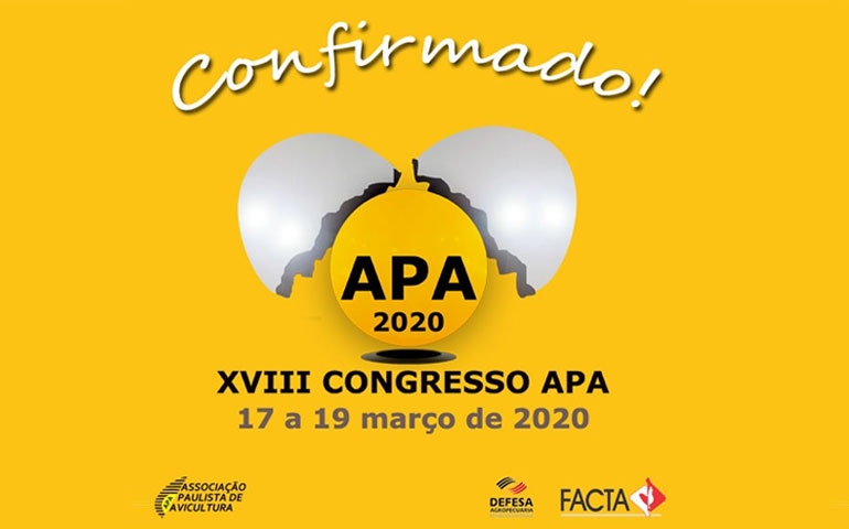 APA confirma realização do Congresso de Ovos 2020 nos dias 17 a 19 de março
