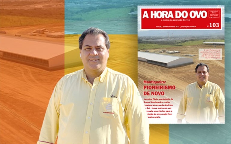 Grupo Mantiqueira é reportagem de capa da revista impressa A Hora do Ovo 103