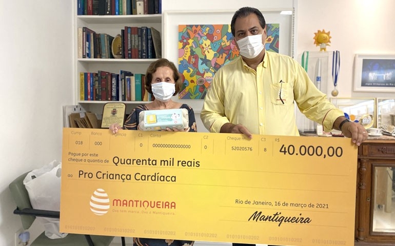 Com Ovos Solidários, Grupo Mantiqueira faz mais uma doação ao Pró Criança Cardíaca