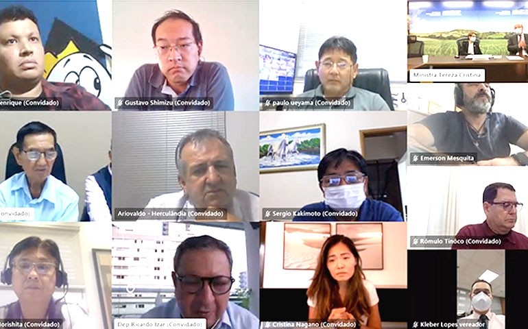 Avicultores de Bastos se reúnem com a ministra da Agricultura Tereza Cristina