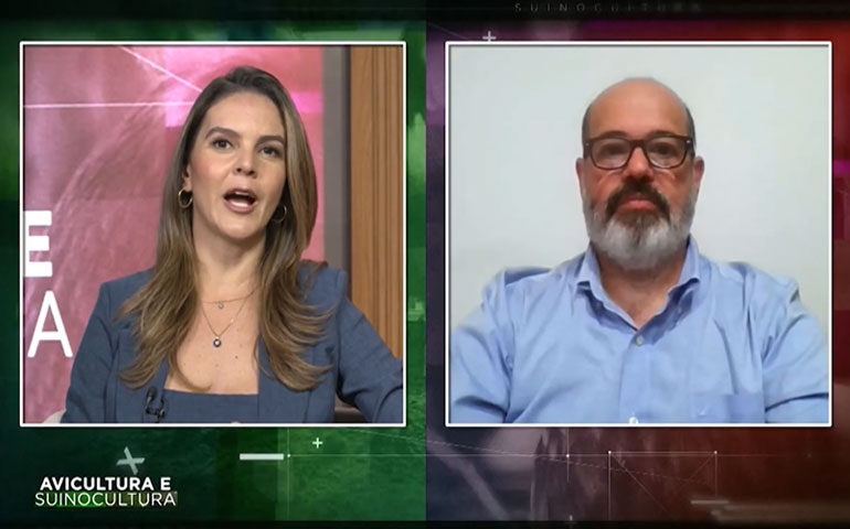 José Francisco Miranda Jr., da DSM, fala sobre o YolkFan™Pro ao Agromais