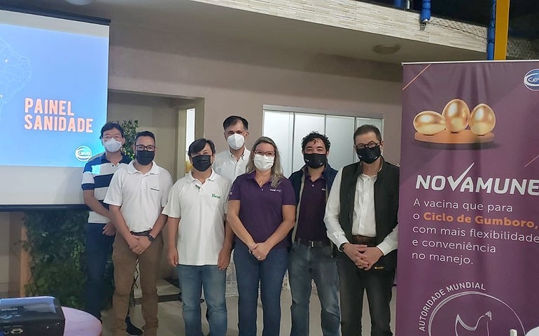 Rota da Sanidade Ceva em Bastos: controle das doenças respiratórias na produção de ovos