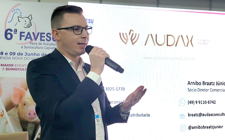 Audax inaugura Palestra Empresarial na 6ª. FAVESU, com créditos tributários