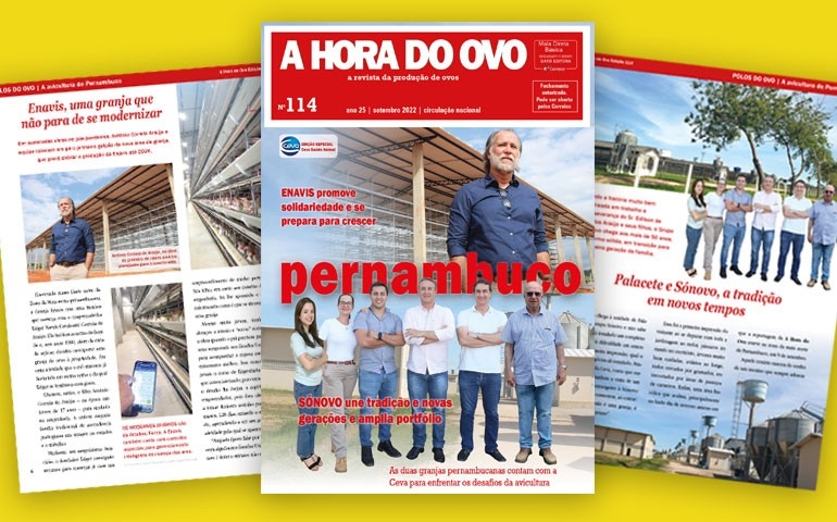 Revista A Hora do Ovo Especial circula na Feira de Avicultura do Nordeste