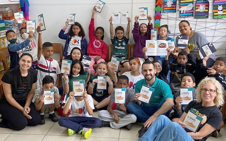 MSD e IOB promovem ação educativa divulgando benefícios do ovo