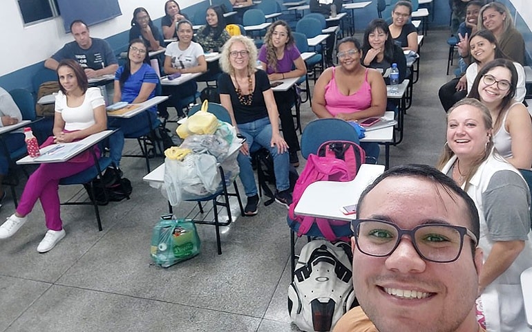 Ovos Brasil compartilha conhecimento com alunos da ETEC e da Famesp