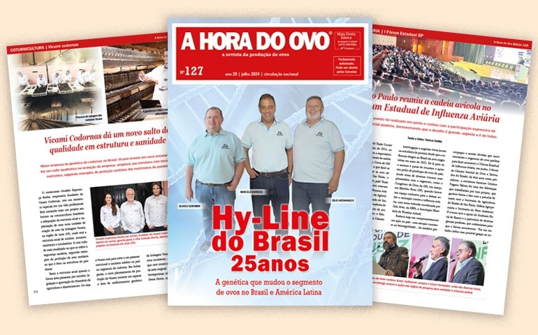 Os 25 anos da Hy-Line do Brasil são destaque na A Hora do Ovo 127