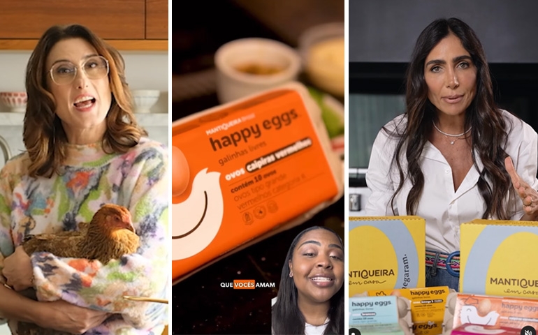 Mantiqueira Brasil promove marketing do Happy Eggs® com influenciadores digitais