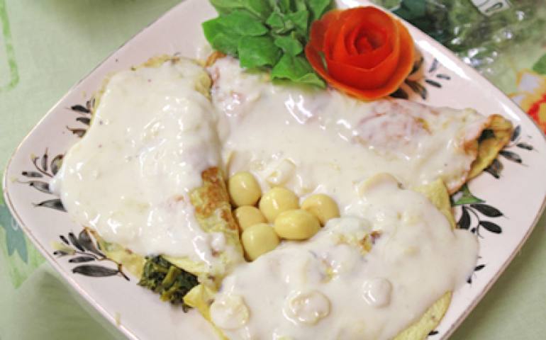 Omelete à Florentina