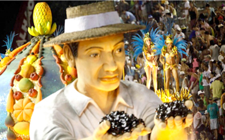 O agro chegou à avenida