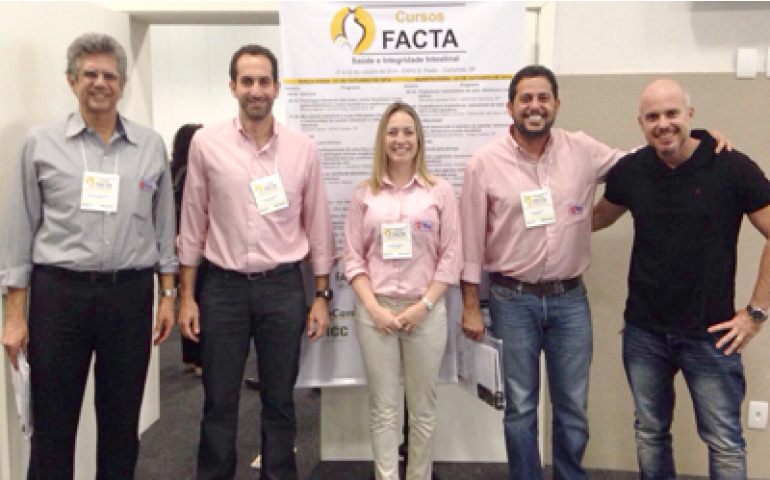 YES faz palestra sobre integridade intestinal em curso da Facta