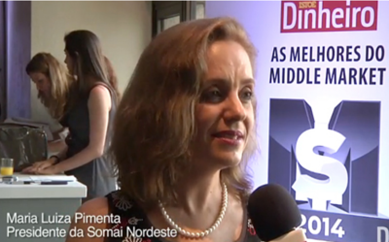 Somai Nordeste recebe prêmio Middle Market da IstoÉ Dinheiro