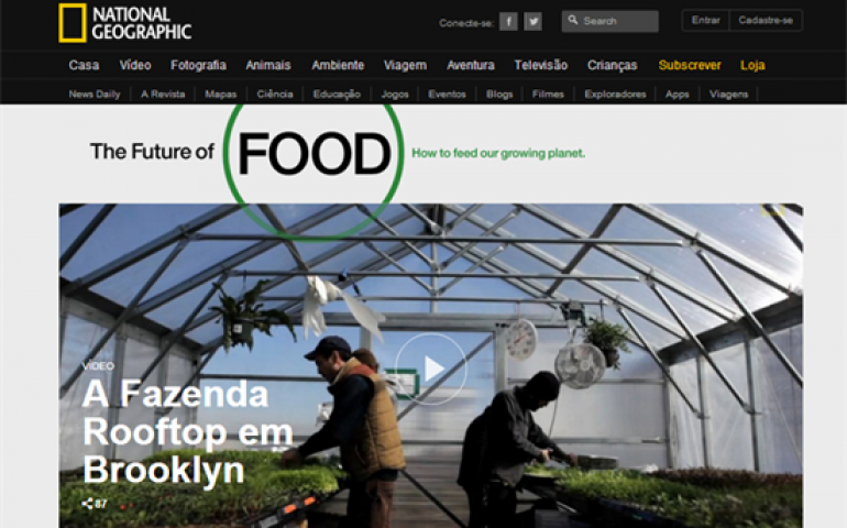 National Geographic lança portal dedicado à produção de alimentos