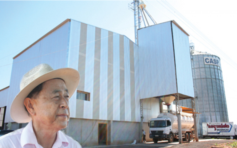 Granja Tsuru, em Bastos, tem nova e moderna fábrica de ração