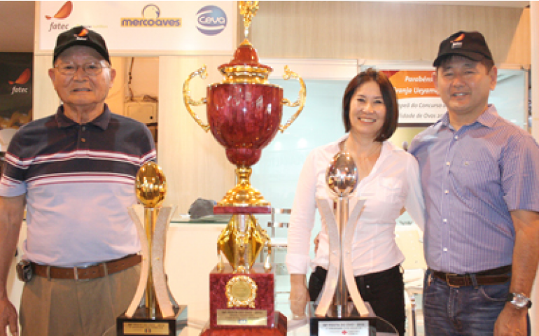 Granja Ueyama é a campeã de qualidade em Bastos com a nutrição Fatec