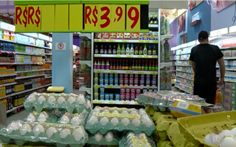 Calor influencia na alta do preço do ovo e reduz qualidade, informa o Cepea