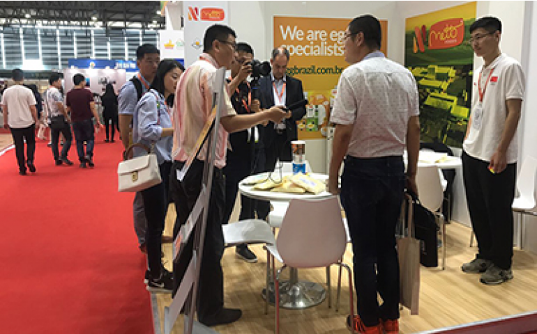 Netto Alimentos levou seu know-how para a SIAL China, em Shangai