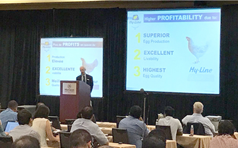 Equipe Hy-Line do Brasil participa da International Technical School 2017