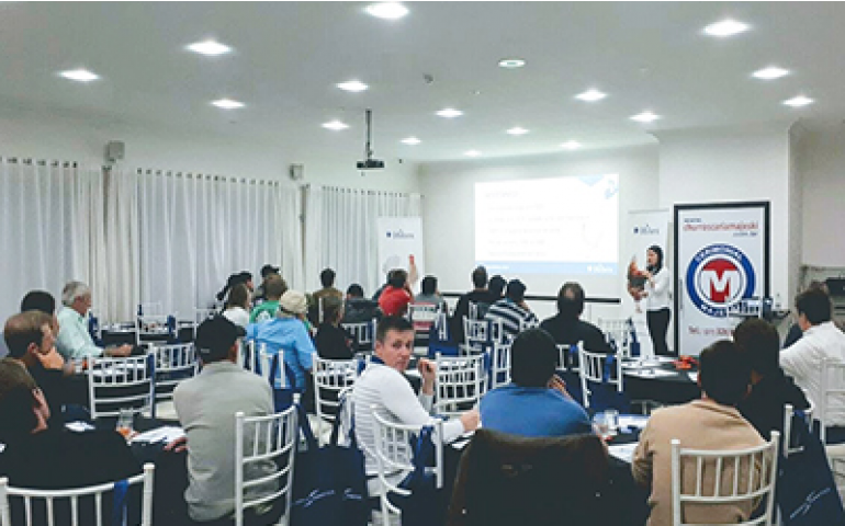 Hisex promove palestra sobre laringotraqueíte em Santa Maria de Jetibá (ES)